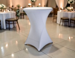 Ubrusy a potahy na vysoké barové bistro stolky